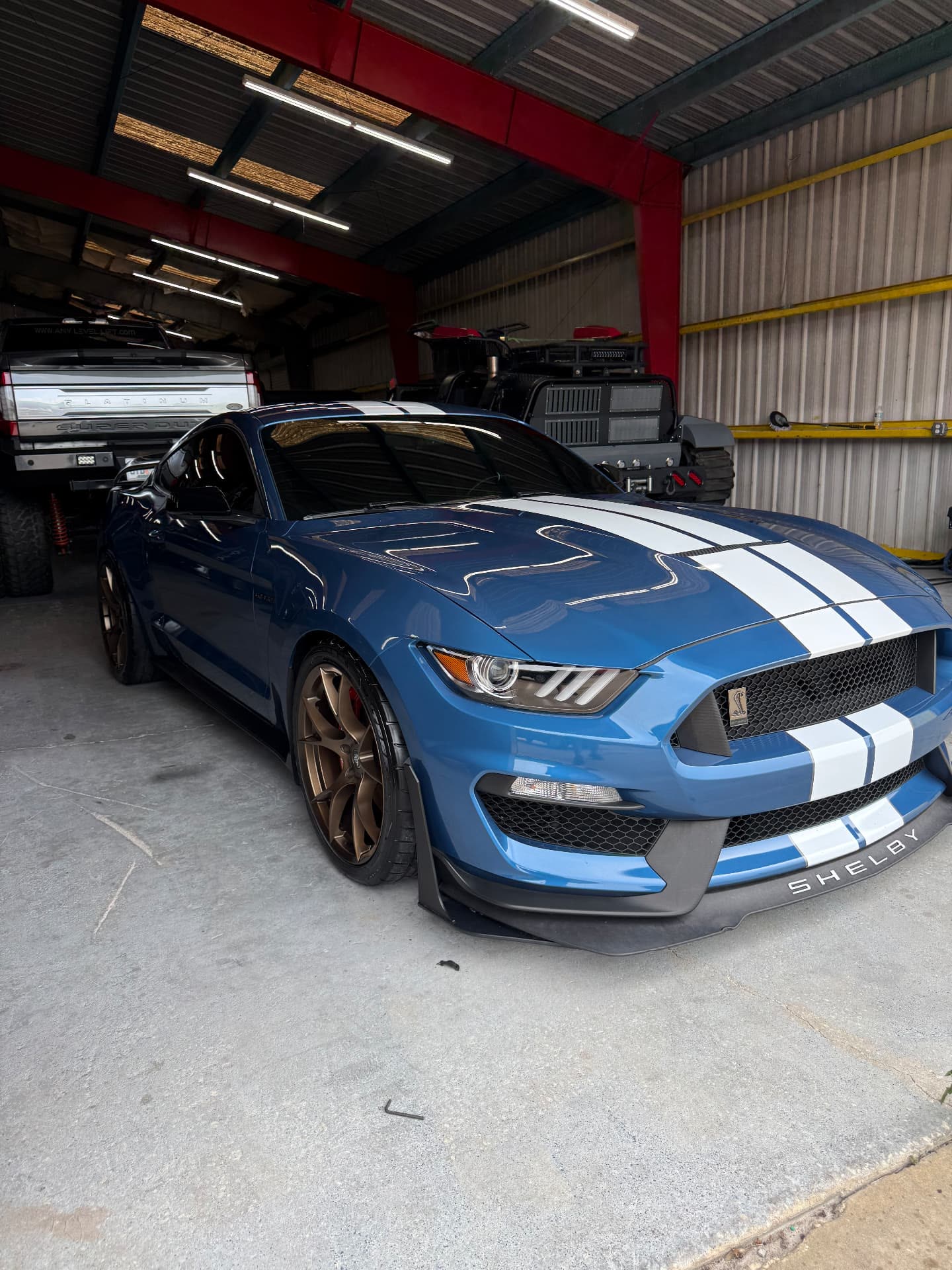 Shelby GT350 with deep gloss finish after ceramic coating by Obsidian Auto Spa